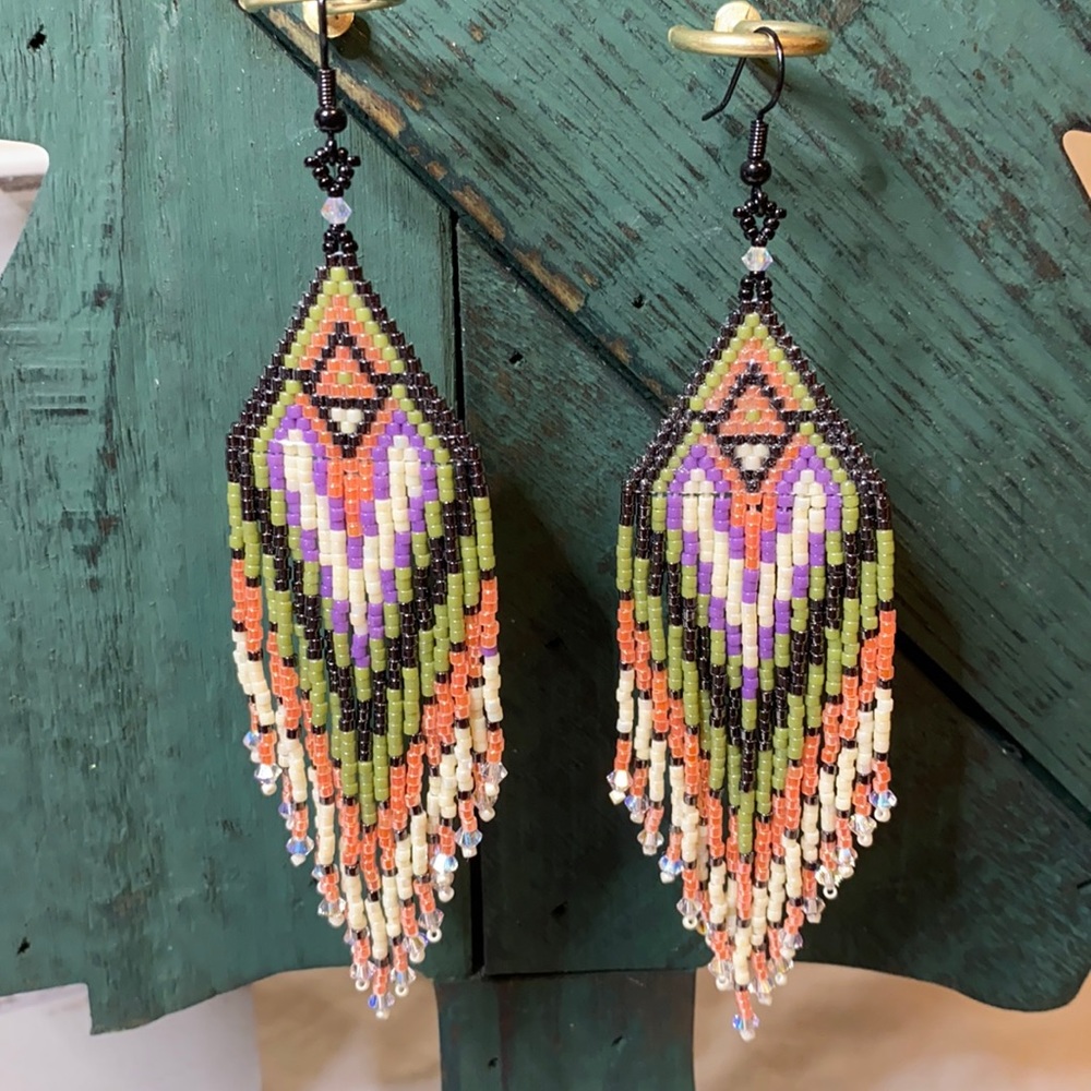Brand New FRINGE EARRINGS by Jewelry From the Heart
